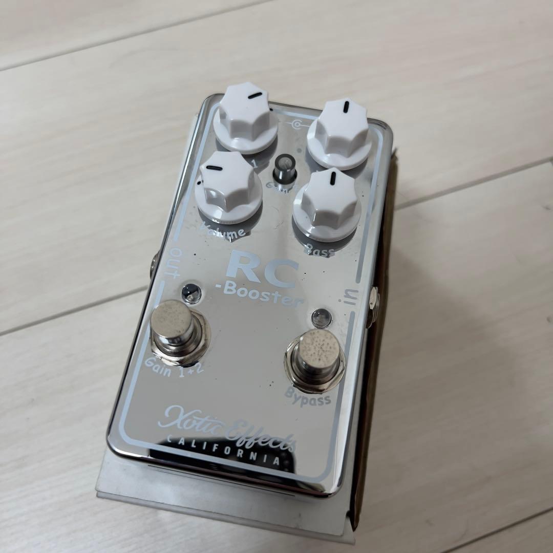 Xotic Effects RC-Booster スイッチキャップ付き