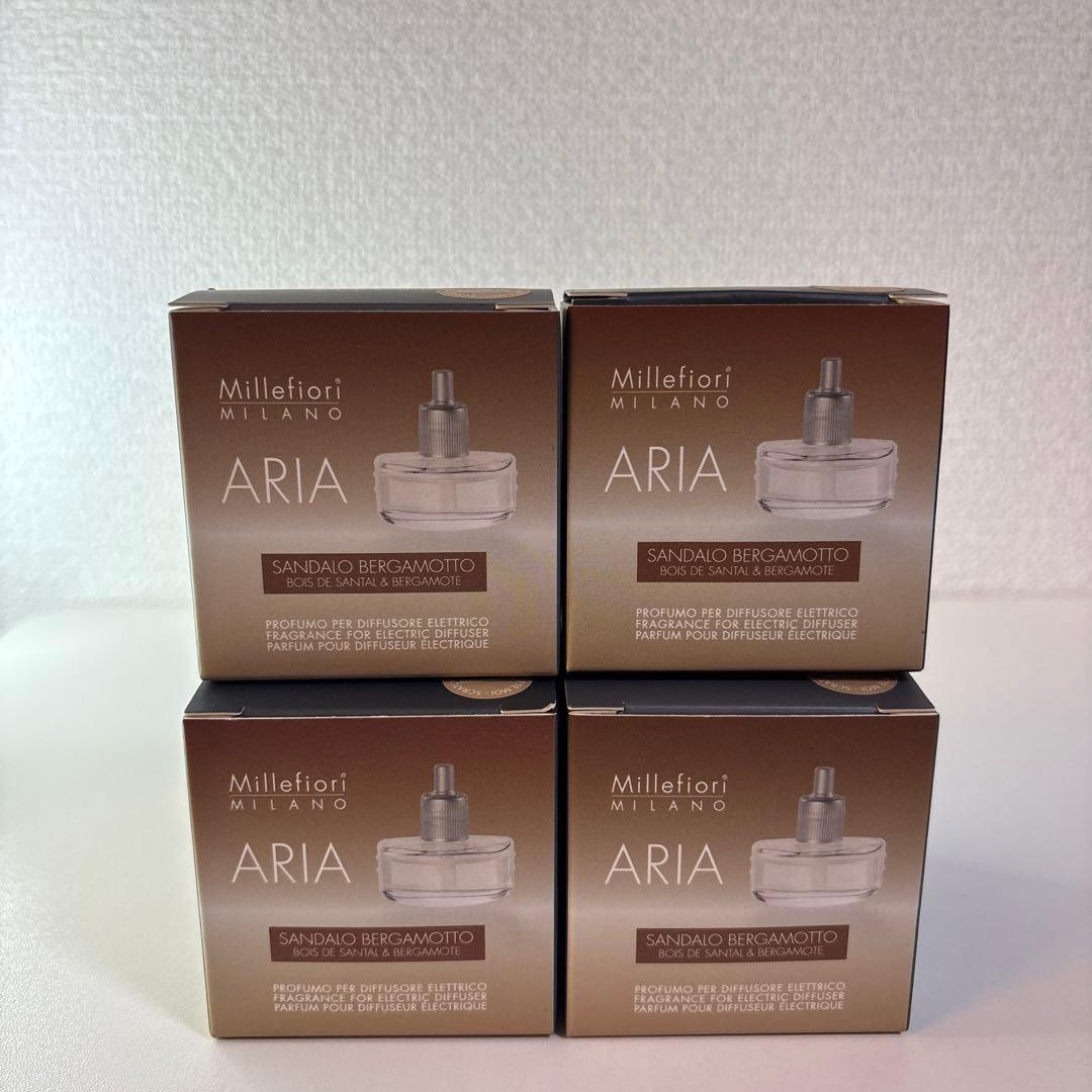 ミッレフィオーリ ミラノ ARIA サンダル＆ベルガモット20ml ×6個セット