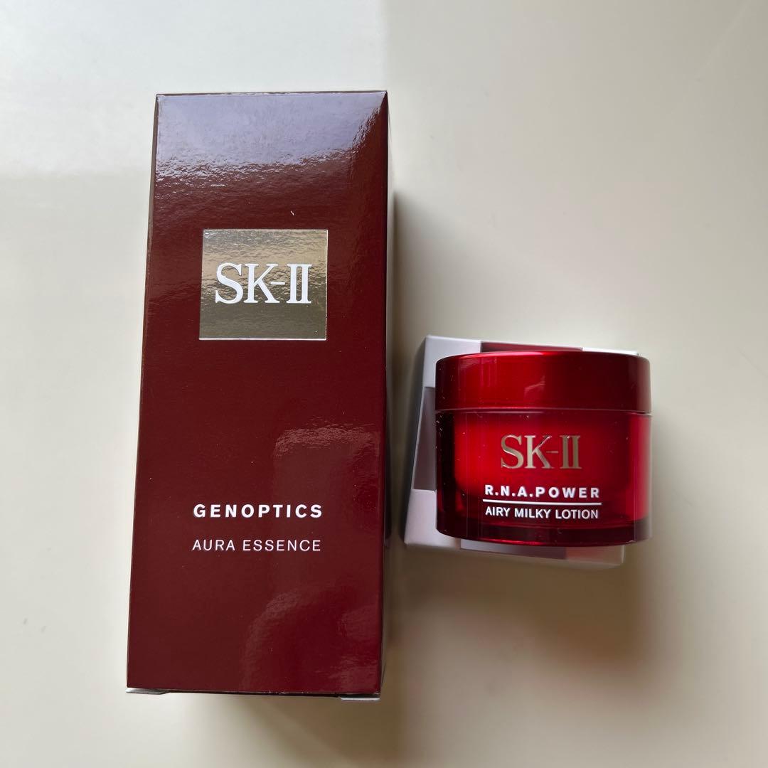 SK-IIGENOPTICSAURAESSENCEとローションの２点セット