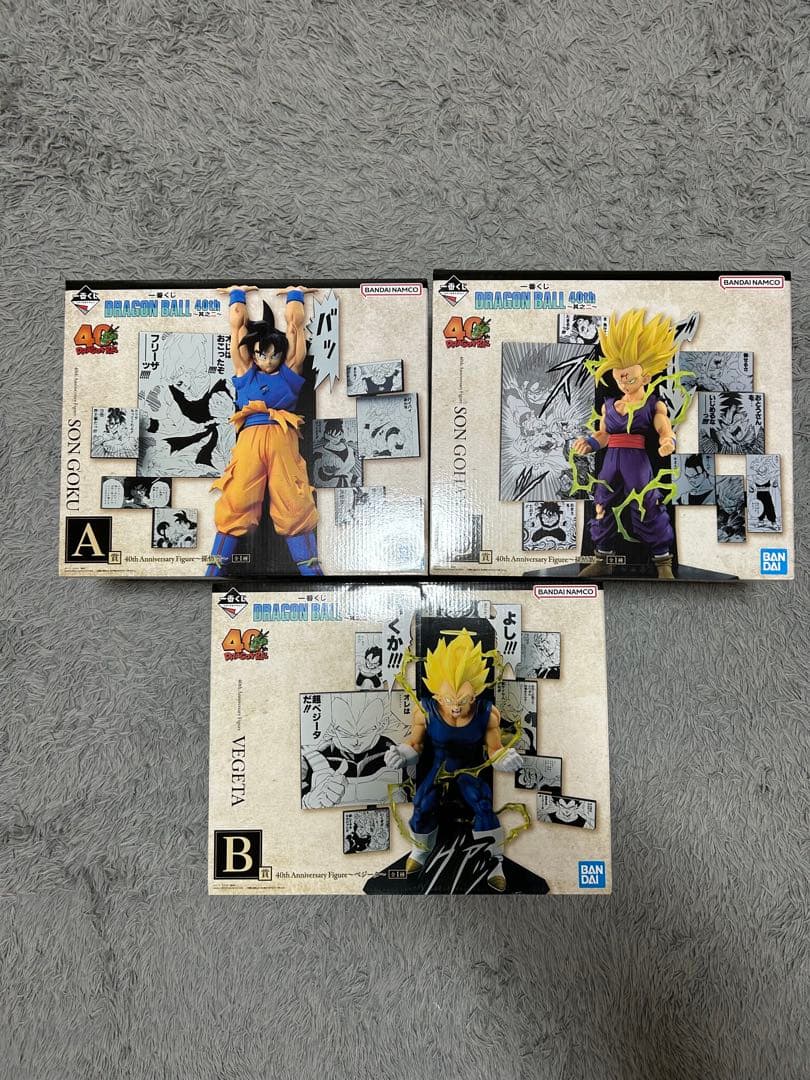 一番くじドラゴンボール40th其之ニ　A賞 B賞 C賞 アニバーサリーフィギュア