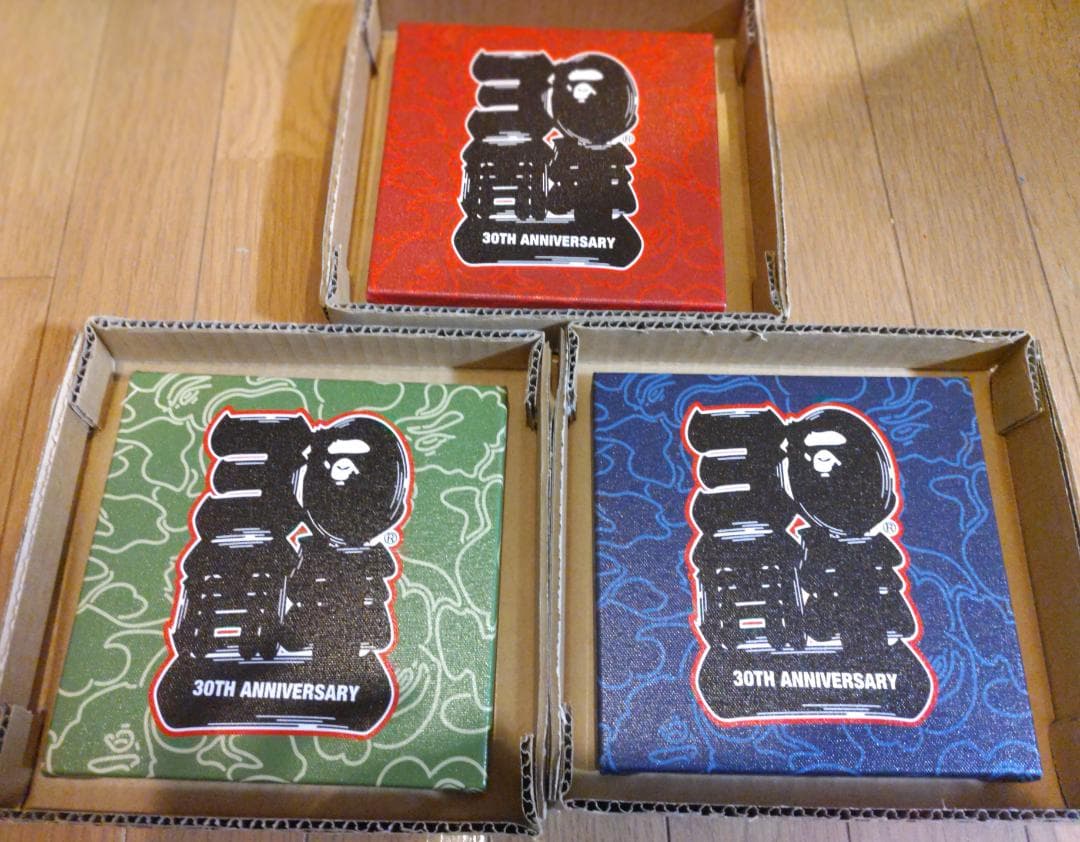 BAPE 30TH ANNIV. CANVAS S 3点セット