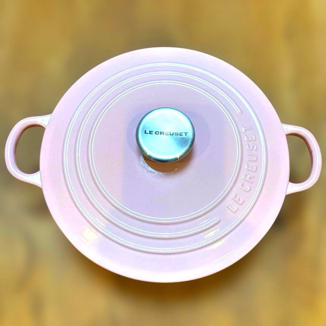 コ*森様 ルクルーゼ シフォンピンク ジャポネーズ22cm