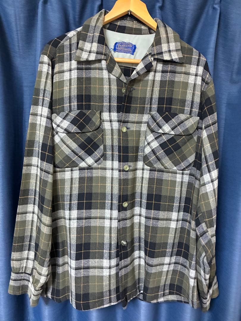Pendleton Wool Shirt 60s ボードシャツ