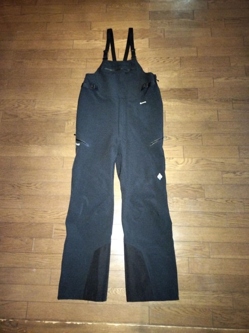 モンベル　パウダートラックビブ　Lサイズ　ロングレングス