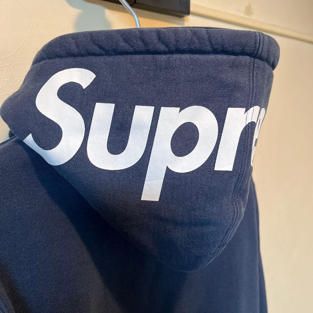 トップス Supreme Hood Logo Thermal Zip Up Hoodie