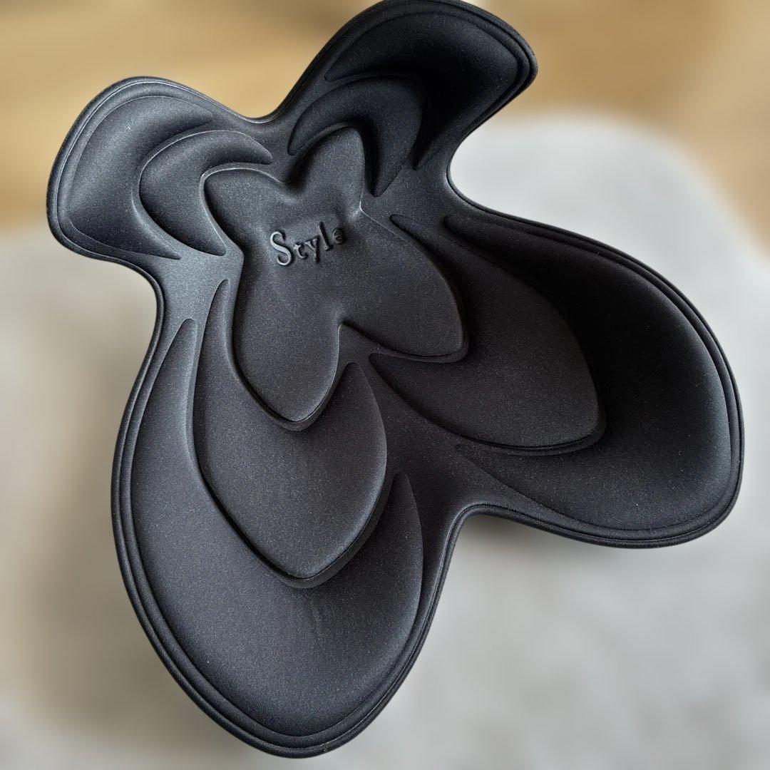 Style 骨盤・姿勢矯正クッション 黒と赤2個セット