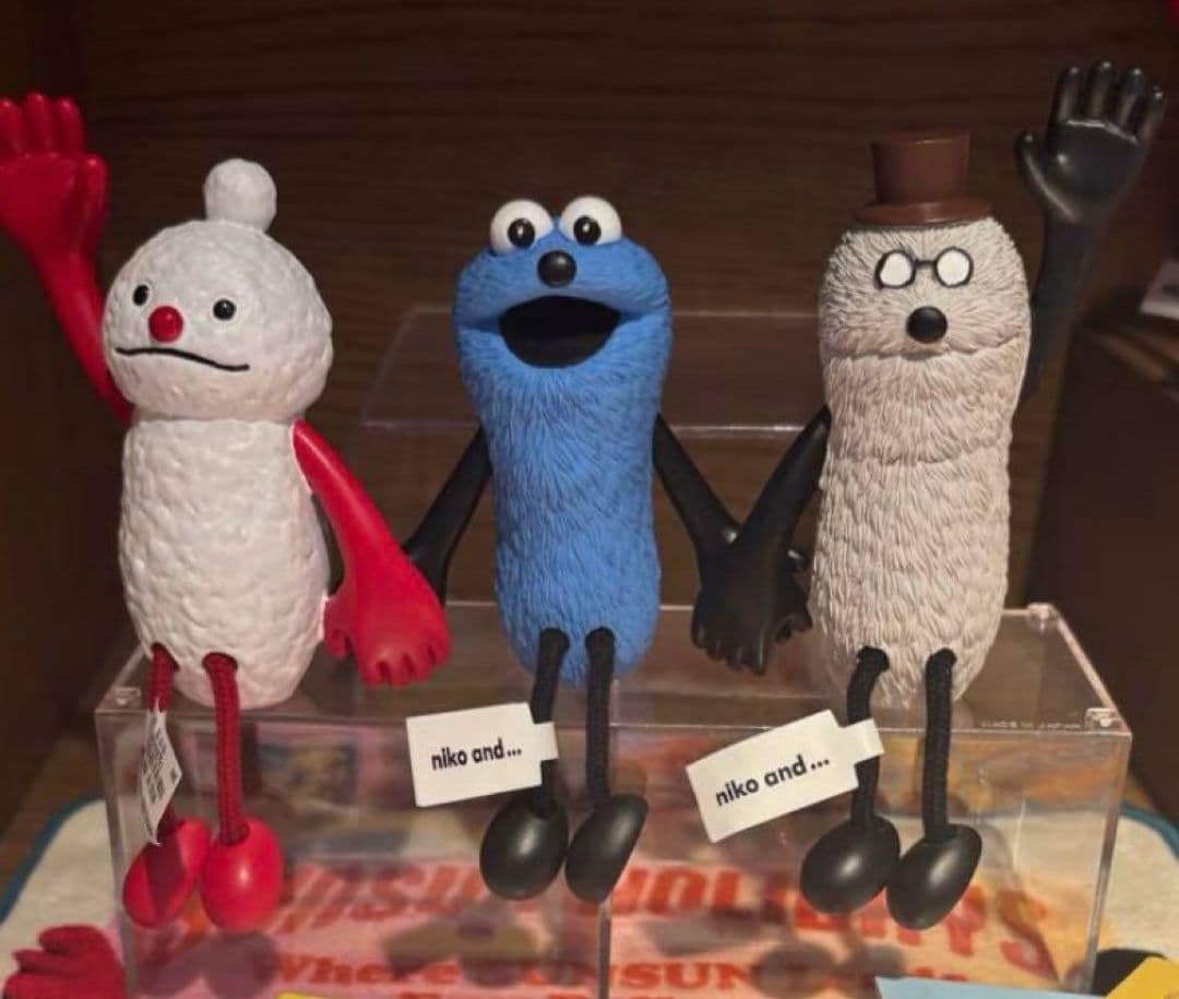 3体セット ニコアンド パペットスンスンコラボ オブジェ - メルカリ