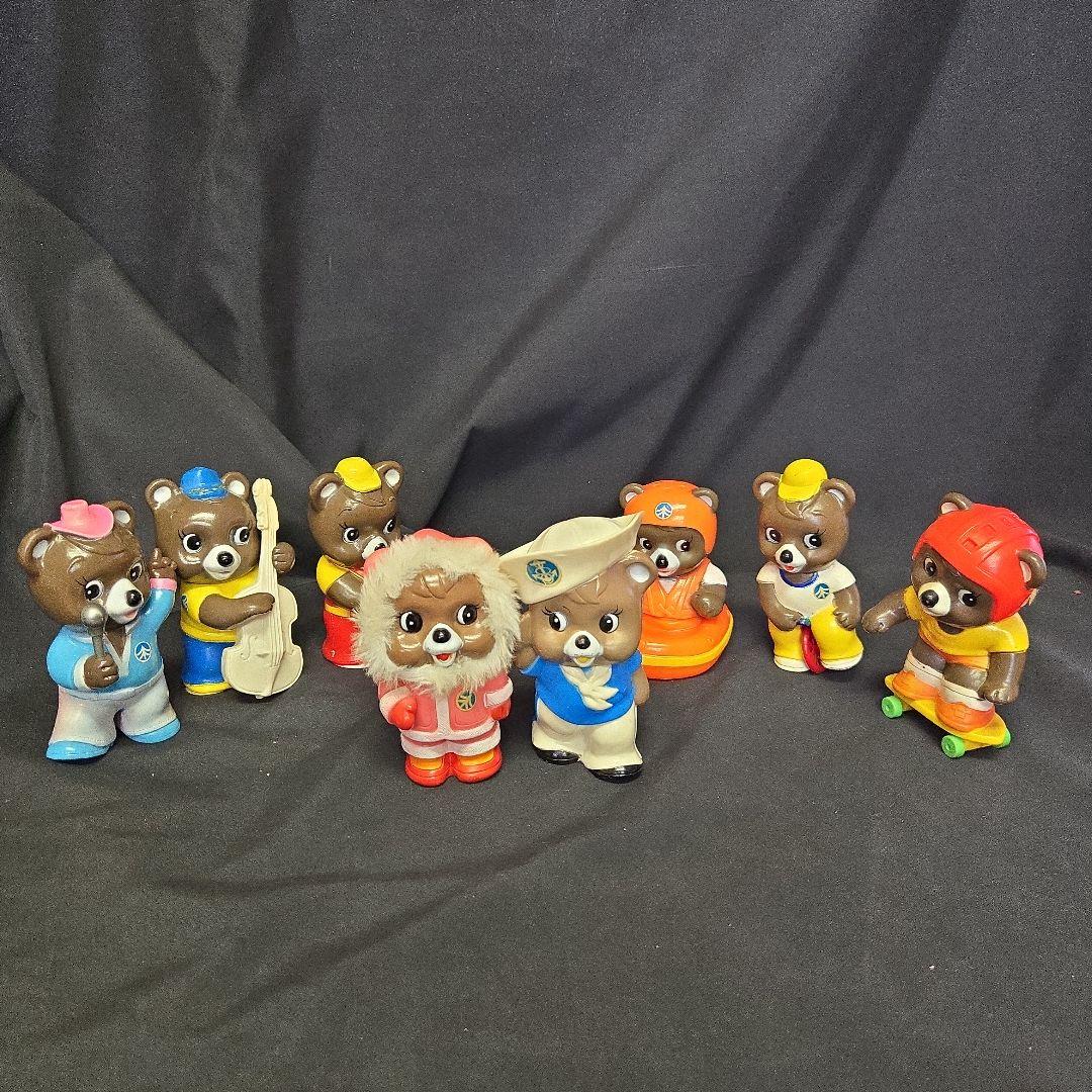 ビンテージ　北海道拓殖銀行　たくちゃん 8体セット 貯金箱