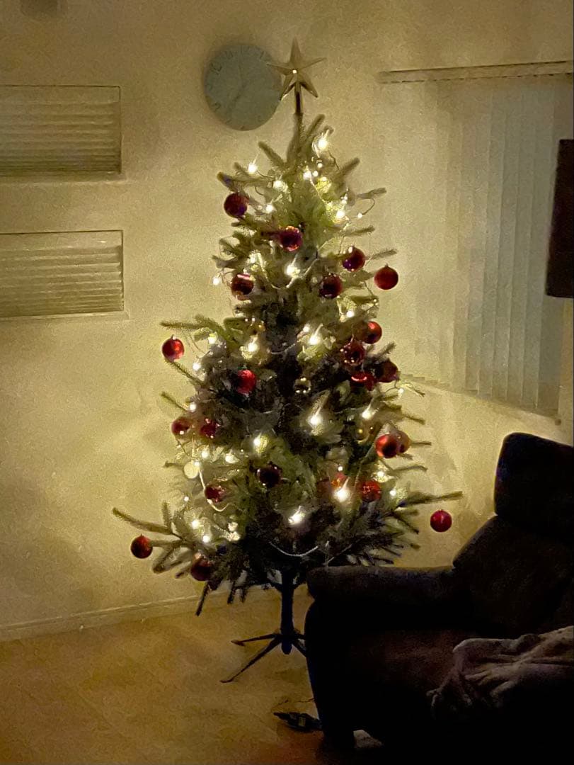 クリスマスツリー IKEA イケア 約200cm 装飾付き - メルカリ