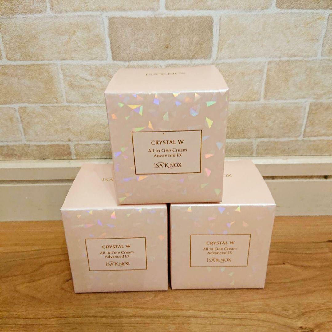 新品　ISA KNOX イザノックス クリスタル Wオールインワンクリーム