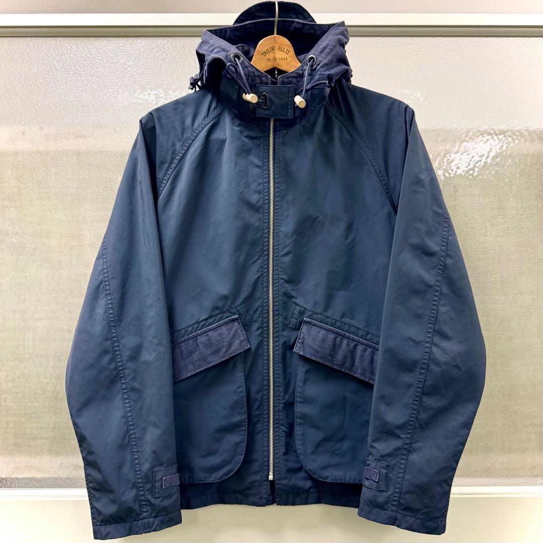 Nigel Cabourn ウェットウェザーパーカー 50 ネイビー