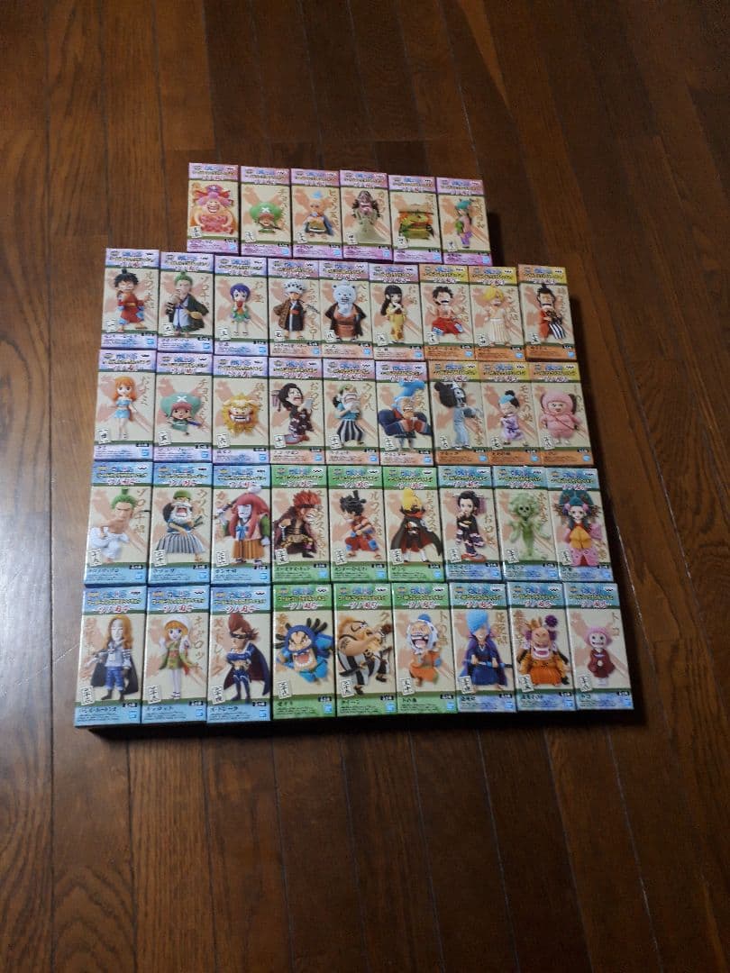 ワンピース　ワールドコレクタブルフィギュア　ワノ国　1～7　全42種セット Amazon.co.jp: ワンピース ワールドコレクタブルフィギュア ワノ国