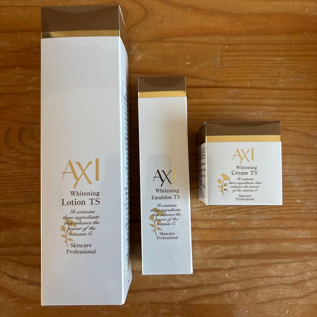 AXI ホワイトニング ローション TS エマルジョン TS クリーム　2セット AXI ホワイトニング ローション TS エマルジョン TS クリーム 2セット