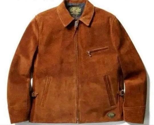 最終価格　cluct クラクト 牛革 本革 スエードジャケット 日本製　美品