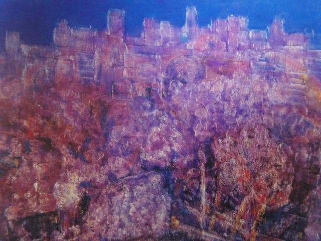 芝田キク、【花の訪問者】、希少な額装用画集より、新品額装付、状態