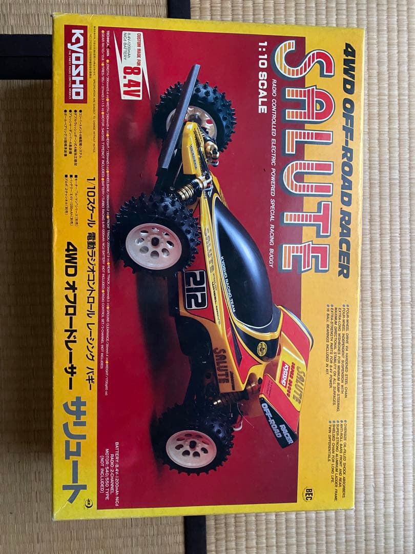 KYOSHO SALUTE 4WDオフロードラジコン Kyosho Salute RC Car - High-Performance Vintage Model, Rare