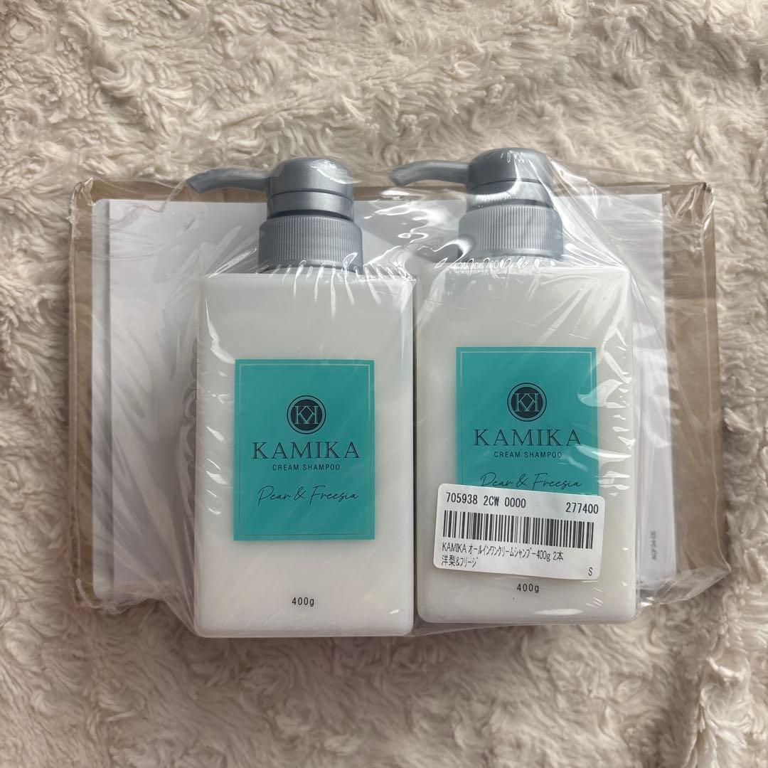 【未開封】KAMIKA カミカ オールインワンクリームシャンプーPF 400g