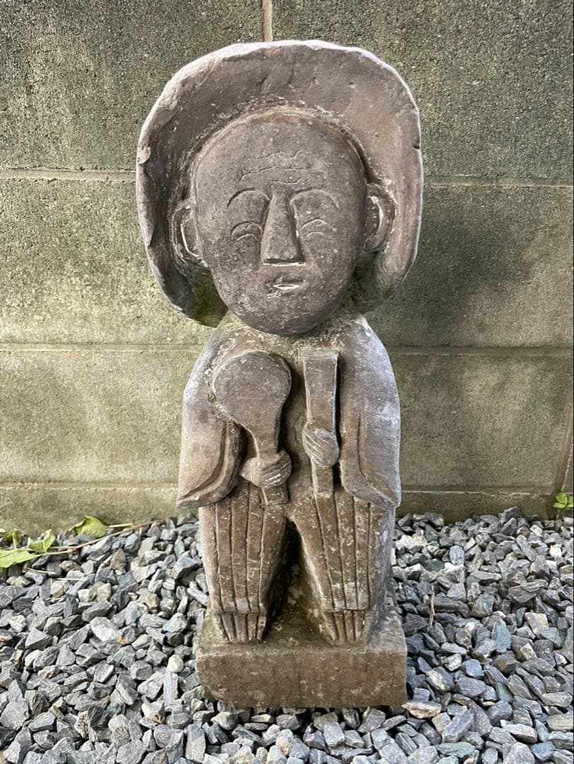 道祖神 田の神 タノカンサア 五穀豊穣 民間信仰 仏像 地蔵菩薩 石像 置物 DSC07050.JPG