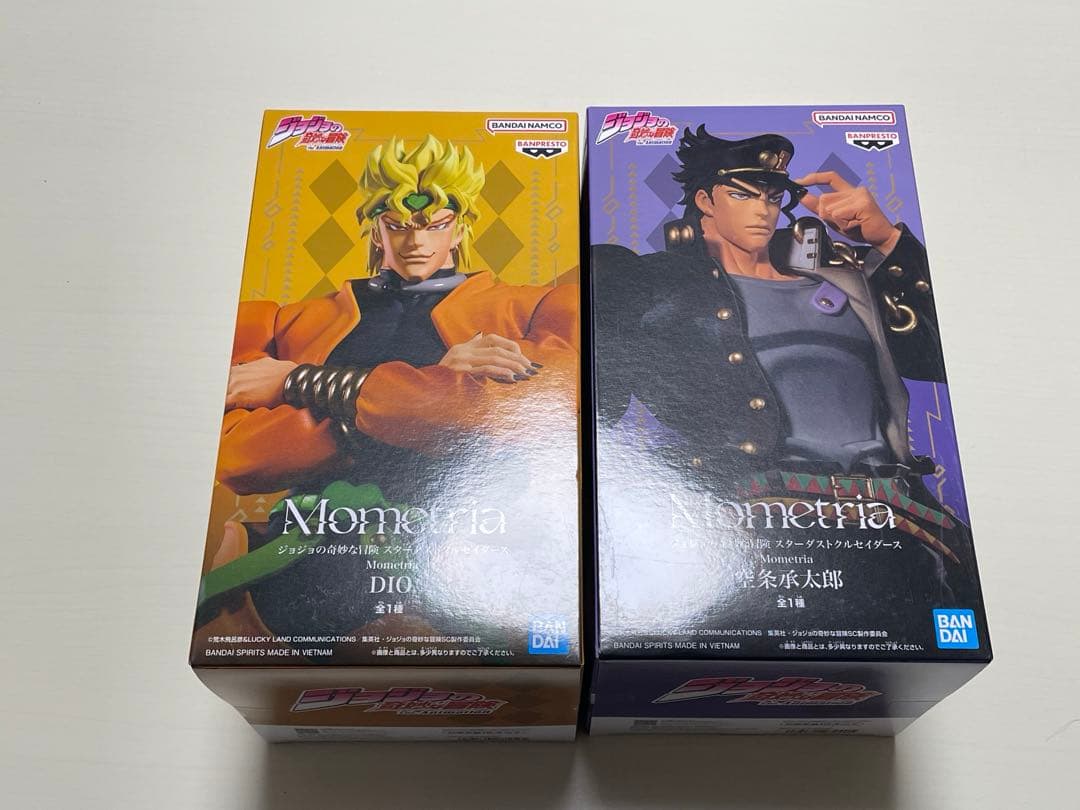 ジョジョの奇妙な冒険 Mometria 空条承太郎 DIO フィギュア セット
