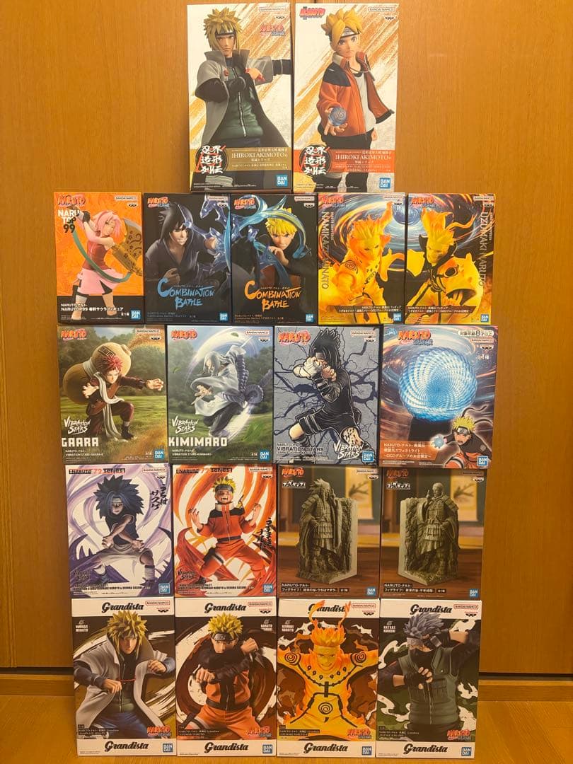 NARUTO 疾風伝　BORUTO 新作含む　プライズフィギュア　まとめ売り