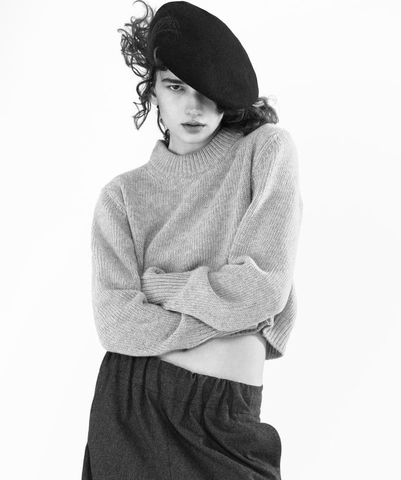 マーガレットハウエル メリノカシミヤ リブニット 2021 新型