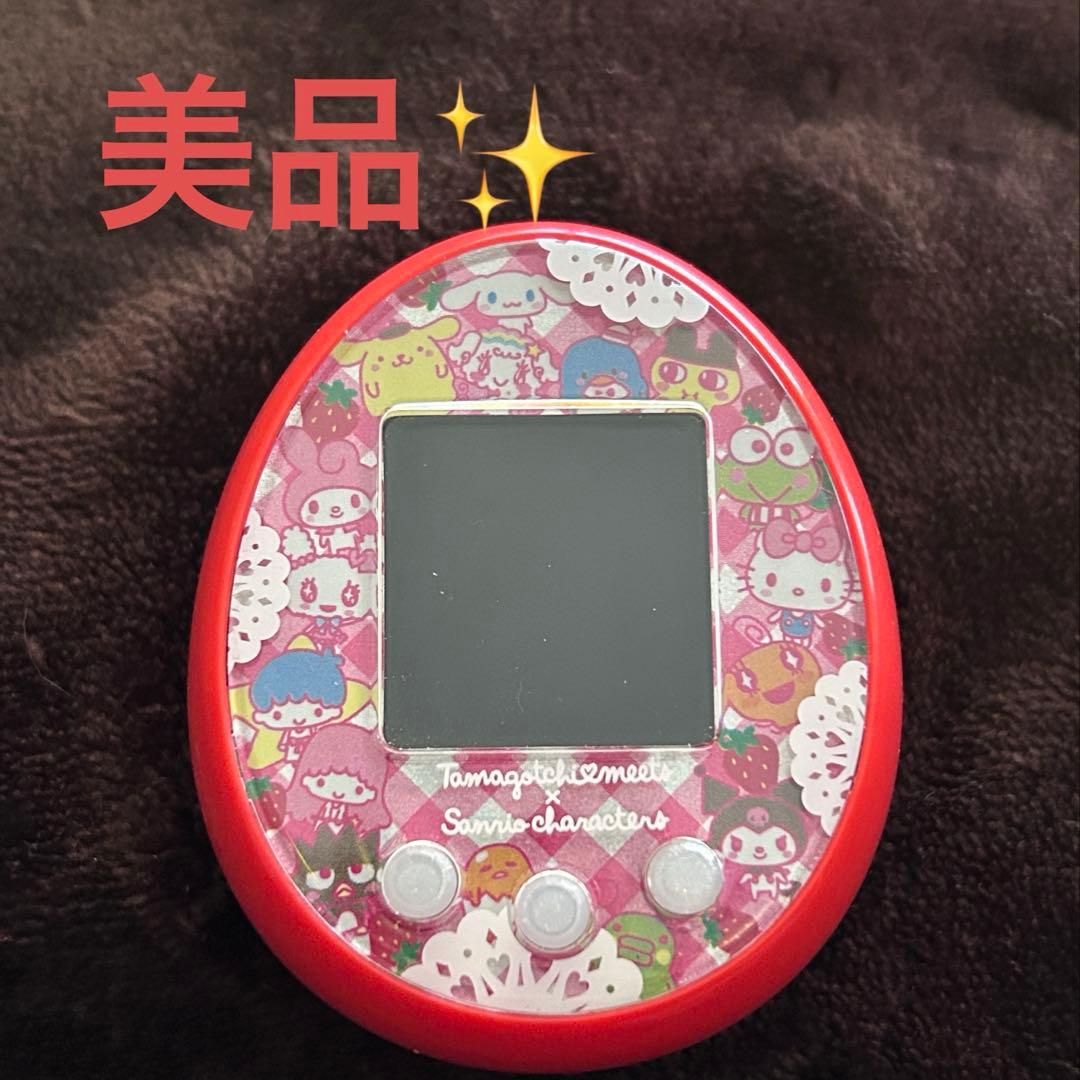 【美品】たまごっちみーつ サンリオキャラクターズ レッド 赤 BANDAI 箱無 Amazon.co.jp: BANDAI たまごっちみーつ サンリオキャラクターズDX