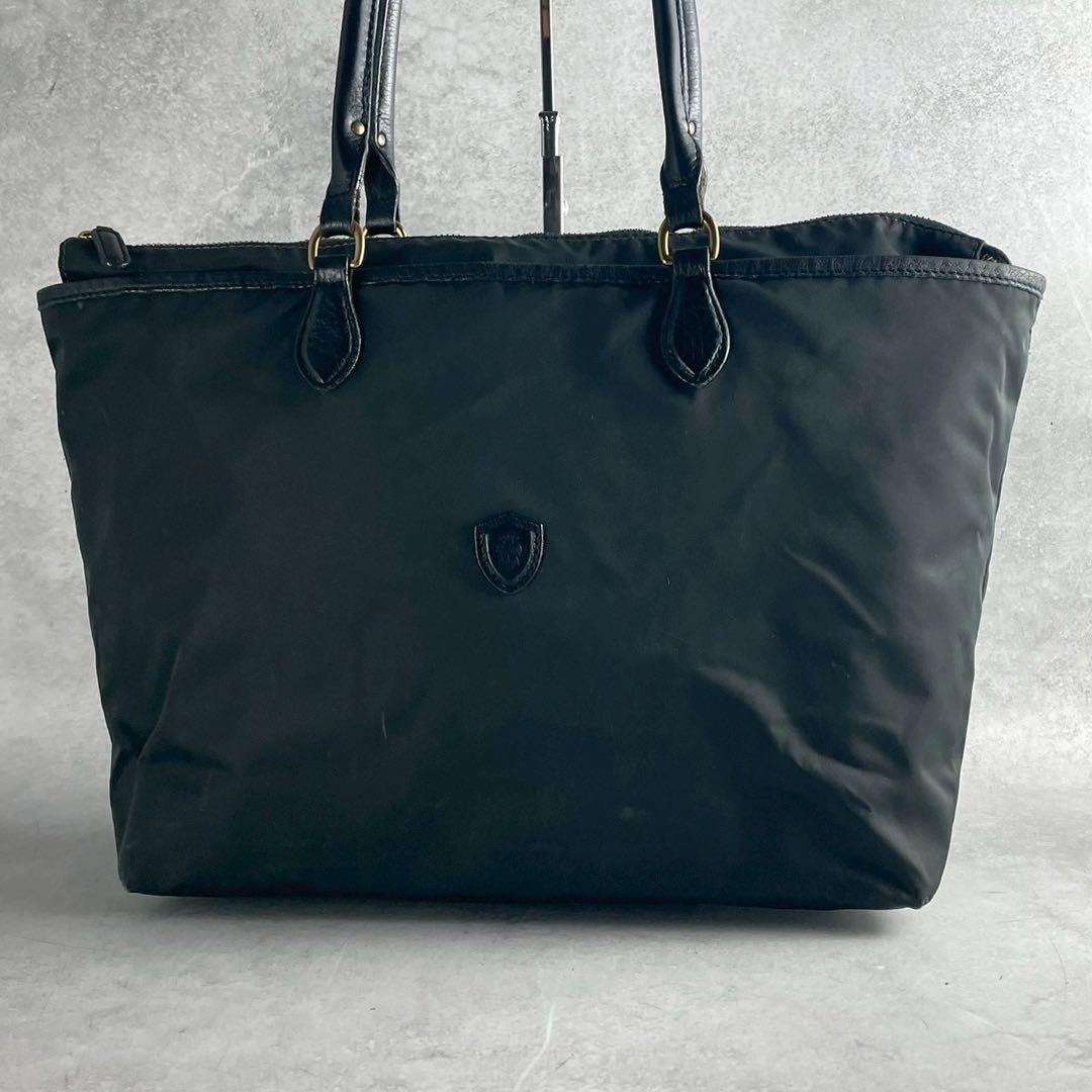 美品　Felisi フェリージ　トートバッグ　A4可　ナイロン　肩掛け　ブラック Felisi（フェリージ） バッグ トートバッグ NYLON TOTE BAG ビジネス