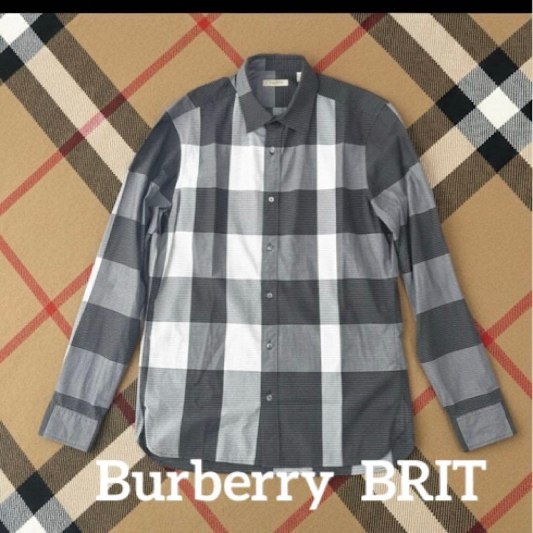 高級 バーバリーブリッド 長袖シャツ 総柄 ノバチェック柄 - メルカリ
