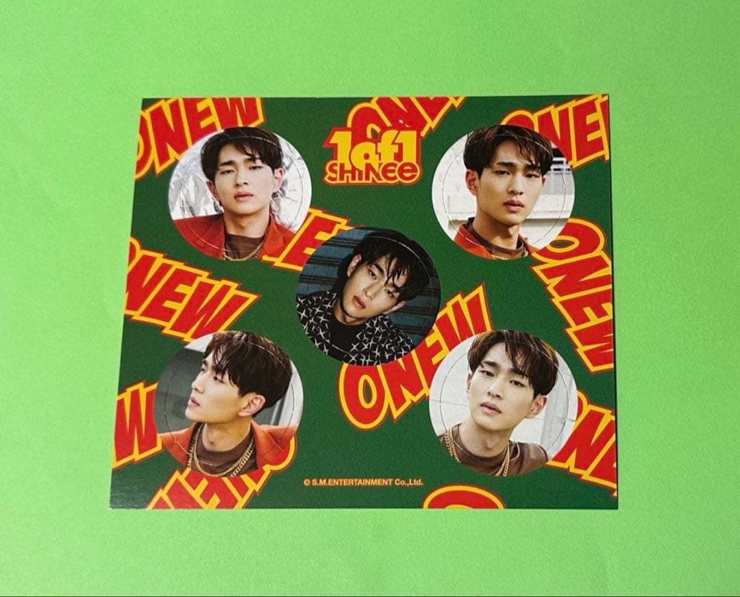 SHINee 1of1 めんこ メンコ ONEW オニュ SUM - メルカリ