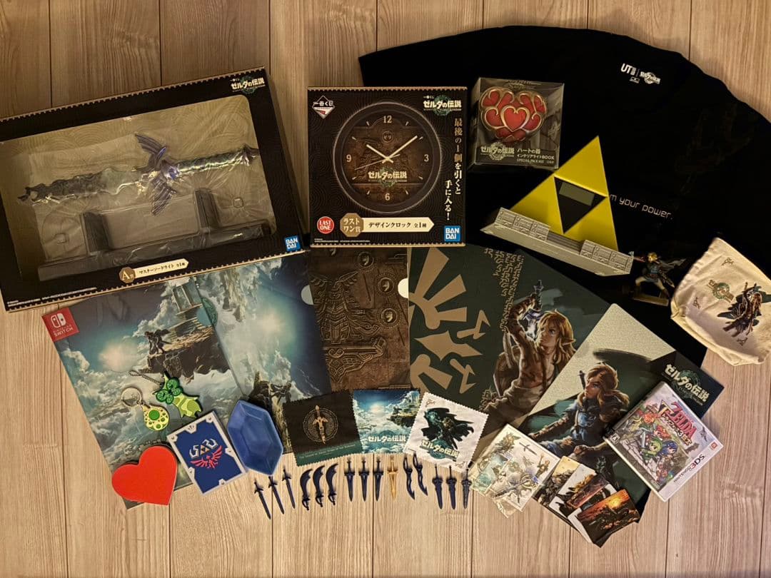 ゼルダの伝説グッズセット ゼルダの伝説 ティアキン」新グッズがマイニンテンドーストアにて販売