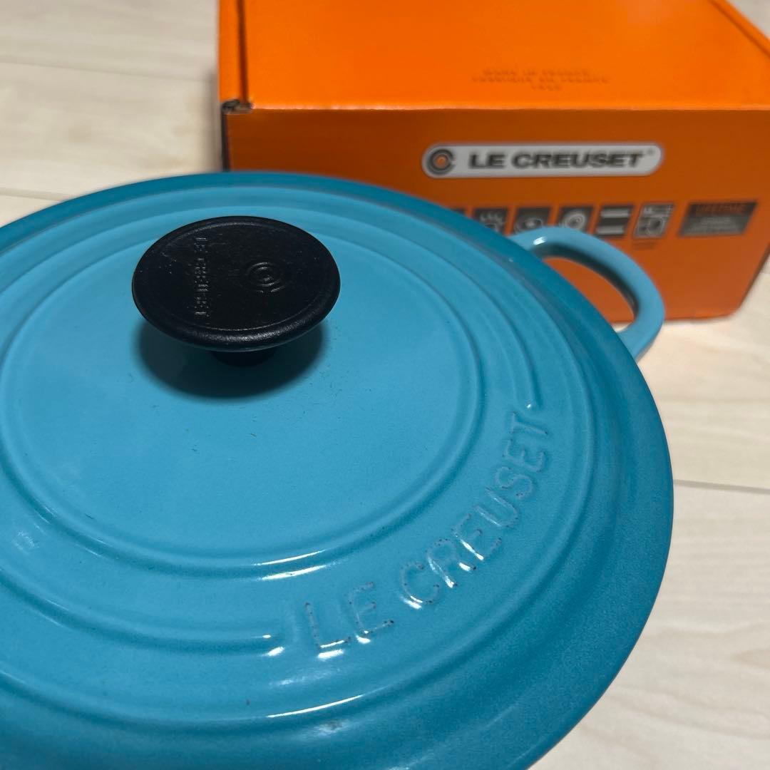 ※最終値下【新品未使用品】LE CREUSET ホーロー鍋 20cm