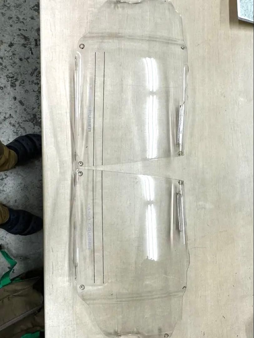 オーストラリアトヨタ純正　ランクル70 丸目 ヘッドライト カバー プロテクター