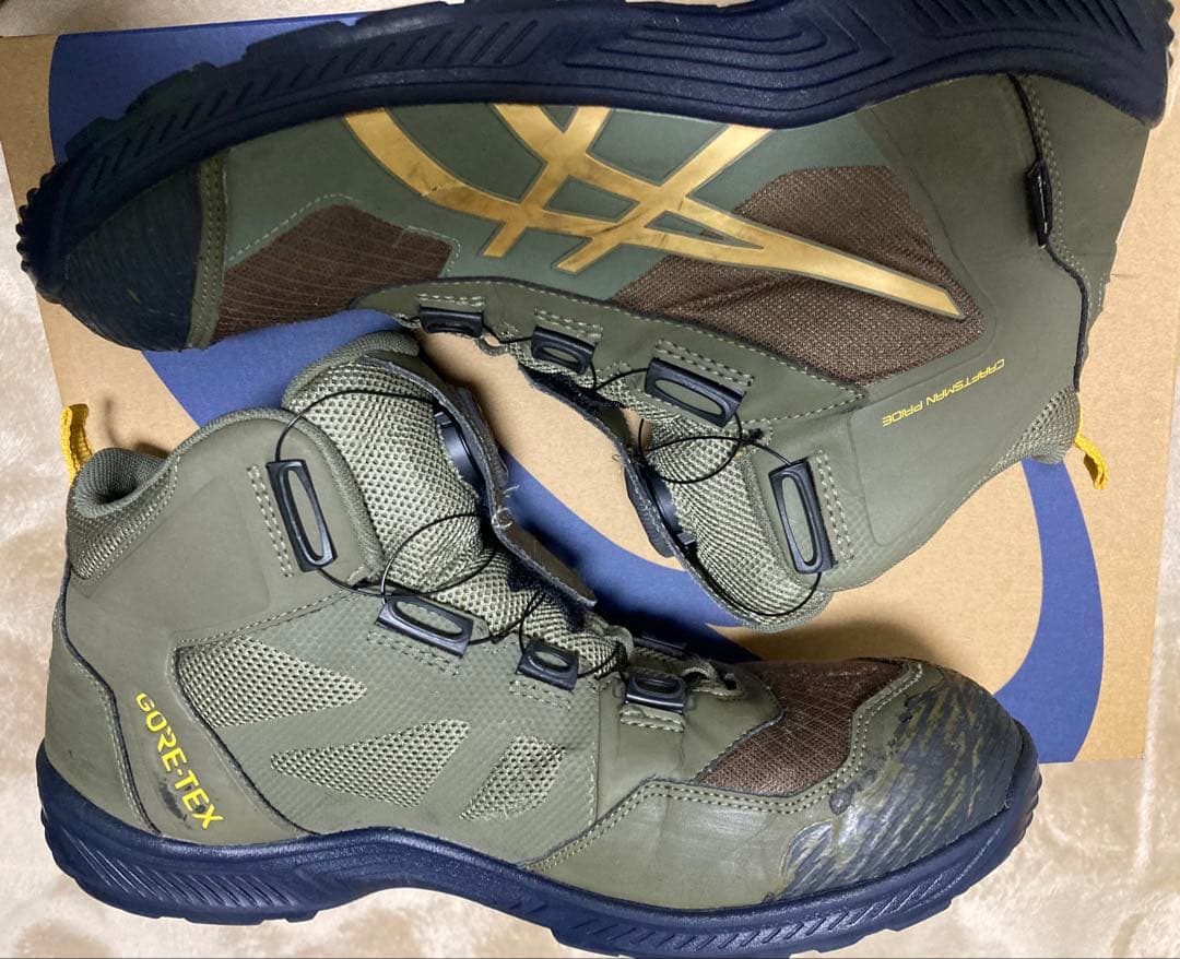 ASICS ウィンジョブ®CP604 G-TX BOA マントルグリーン29cm