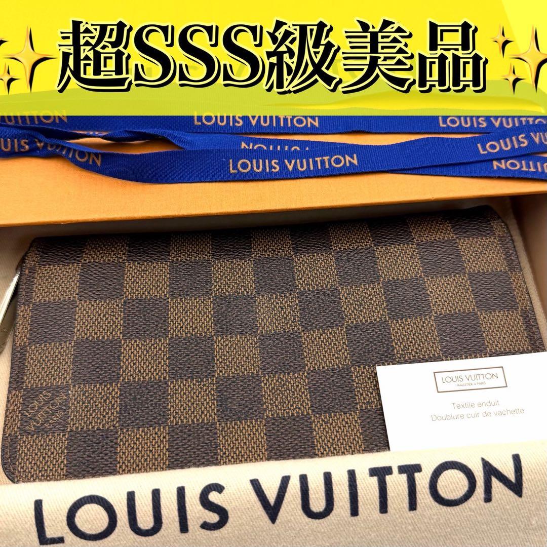 ルイヴィトン ジッピーウォレット ダミエ エベヌ ラウンドファスナー