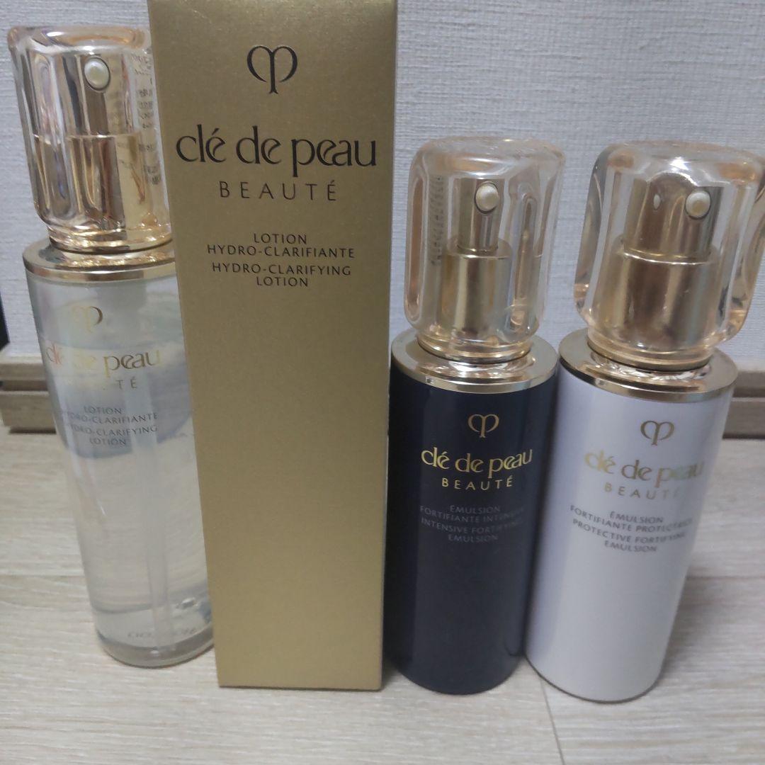 資生堂 clé de peau ローション おまけ乳液２本セット