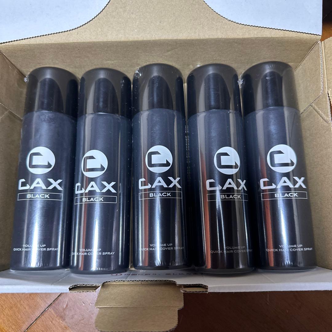 【新品未開封】CAX カックス 100gブラック 5本 Amazon | CAX (カックス) 自然なツヤ感 & 無香料 ボリュームアップ