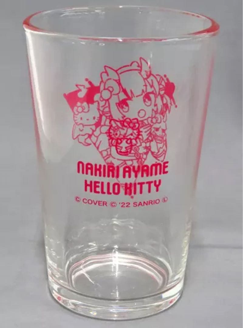 百鬼あやめ ✖️ ハローキティ グラス 百鬼あやめ ✖️ ハローキティ グラス C99478530 - マグカップ・食器