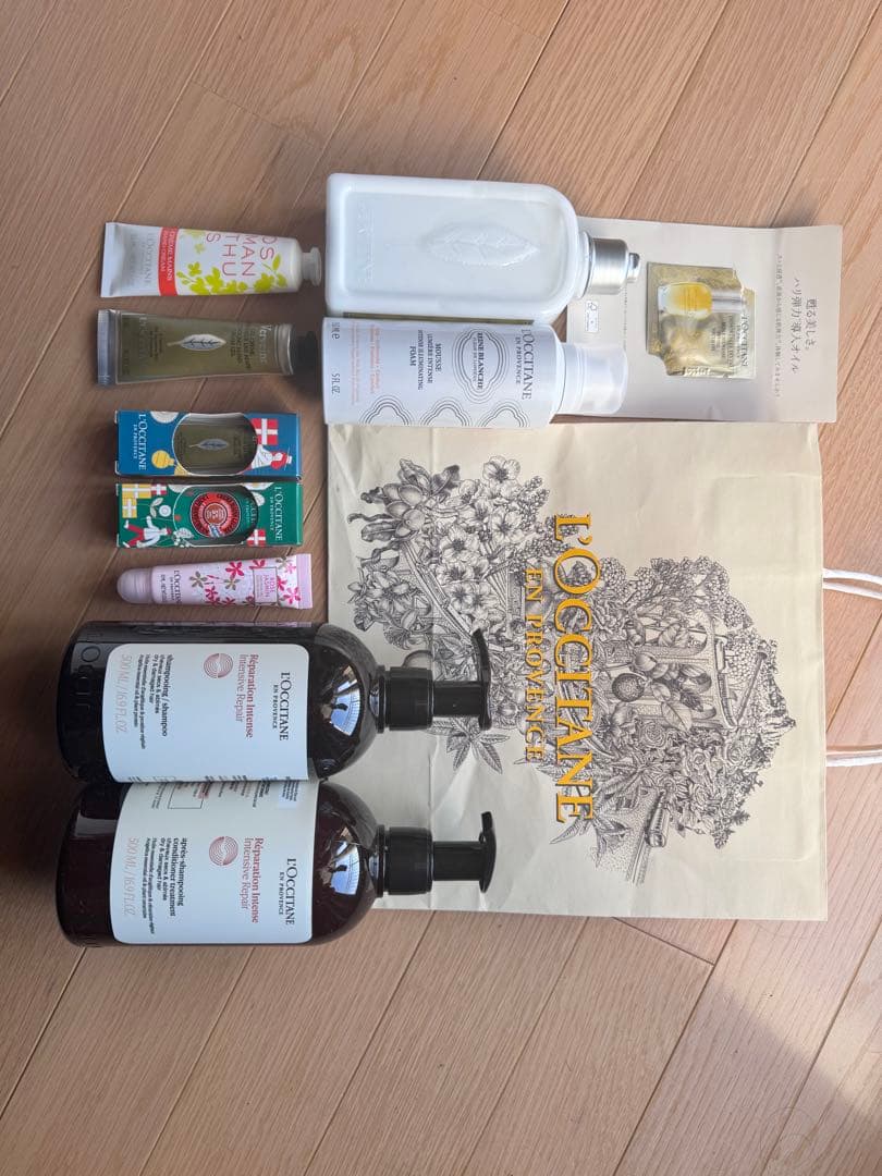L'OCCITANE リペアシャンプー・コンディショナー　洗顔　ハンドクリーム