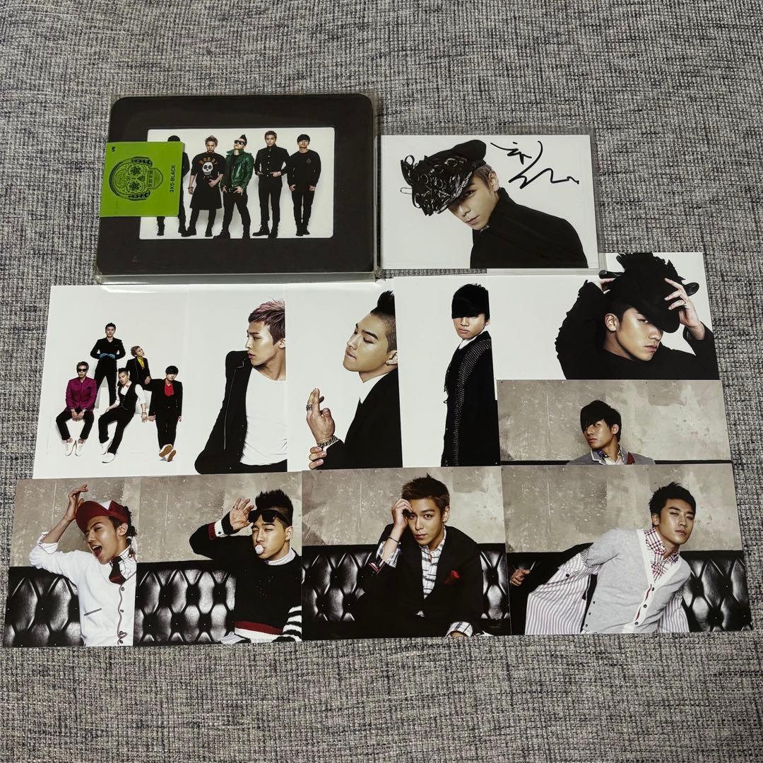 BIGBANG PAPER FRAME フォト T.O.P タプ 直筆サイン入り