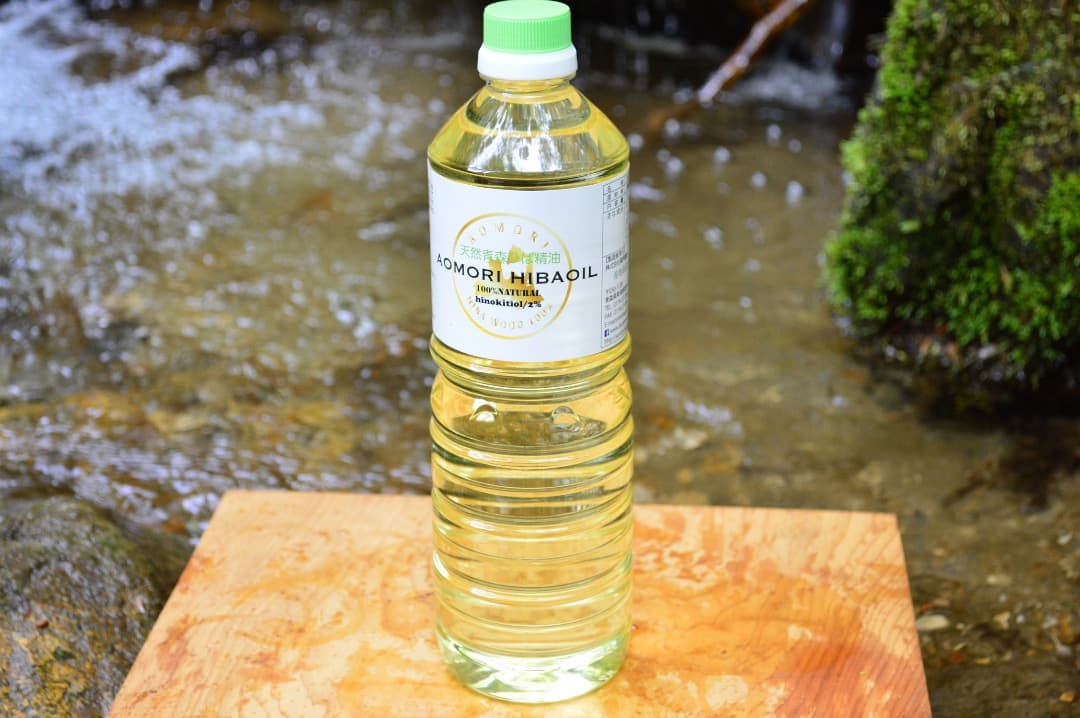 天然青森ひば精油 1L/産地直送！青森ひば油/入浴剤/エッセンシャルオイル