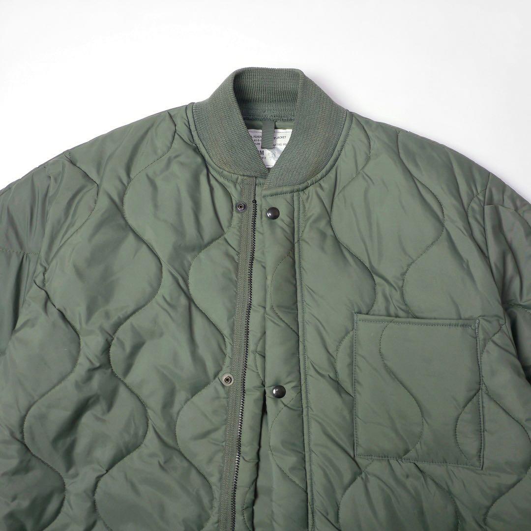 90s00sビンテージUSAFミリタリーCWU9Pキルティングライナージャケット
