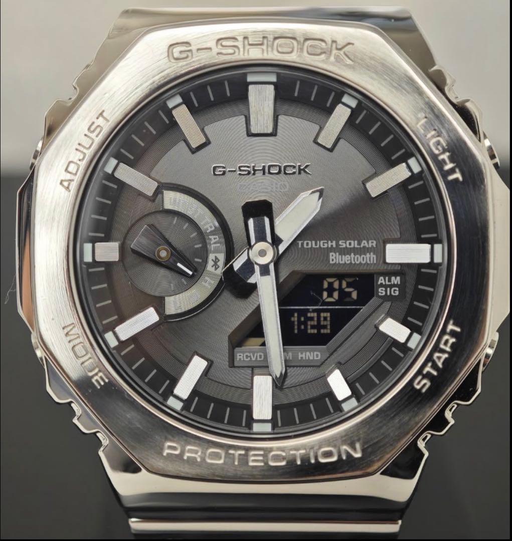 【美品】カシオ G-SHOCK　GM-B2100SD-1AJF