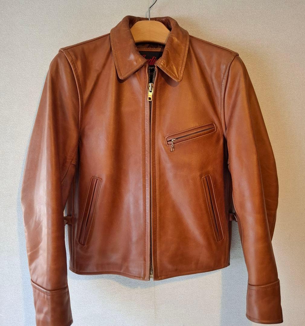 インディアン　シングルライダース レザー 36