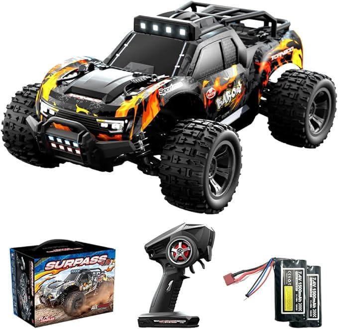 高速 ラジコンカー ラジコン オフロード 4WD 子供向け 人気 バッ 0129 ラジコンカー 子供 オフロード 4wd 回転 両面走行 四輪駆動 人気 速い