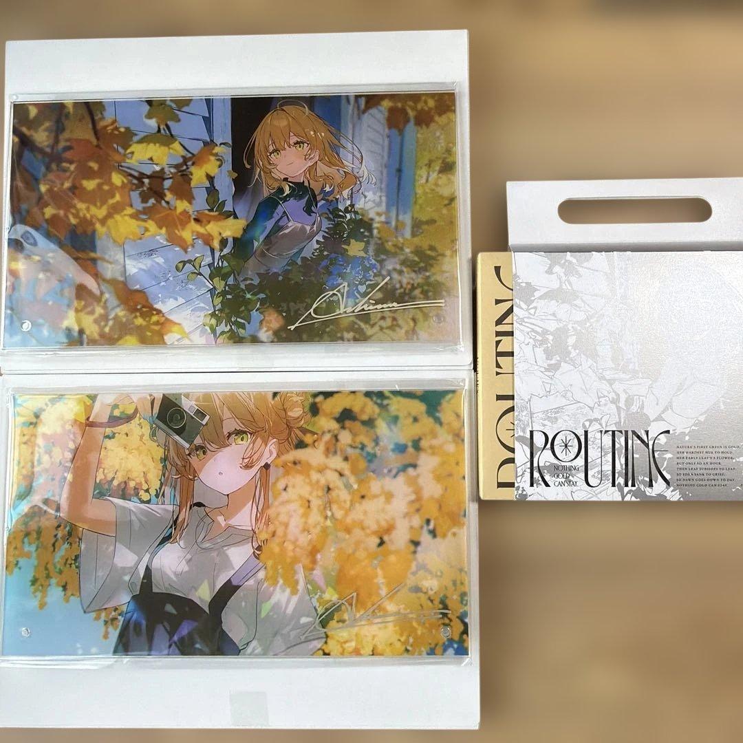 C107 flourish アシマ 新刊セット アクリルボード 2種