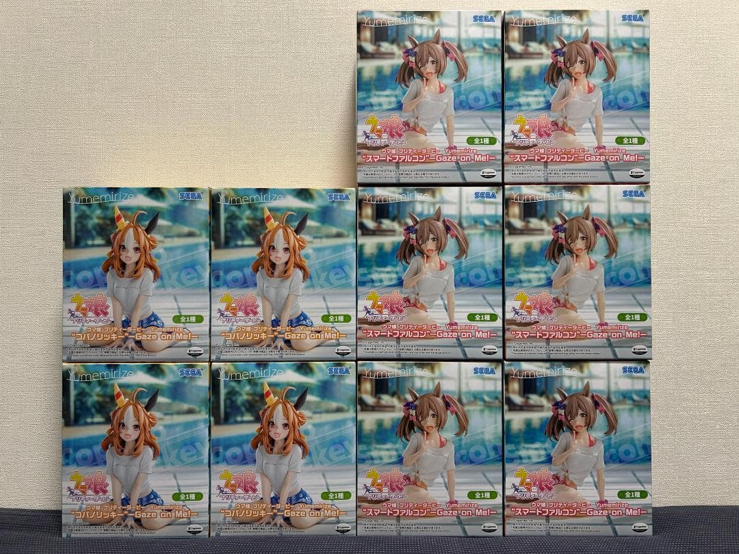 10個 ウマ娘 Yumemirize コパノリッキー スマートファルコン