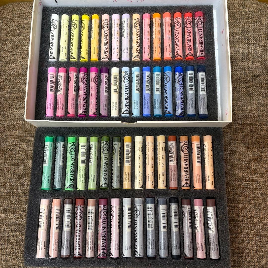 Rembrandt 60 Soft Pastels ポートレートセレクション
