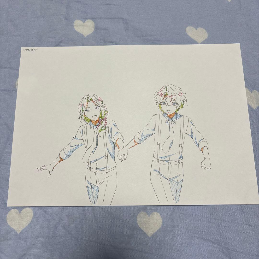 あんスタ くじメイト 巴日和 乱凪砂 原画ポートレート 1/2)【お知らせ】 15時より『スカウト！Mythos - Look back -』を開始