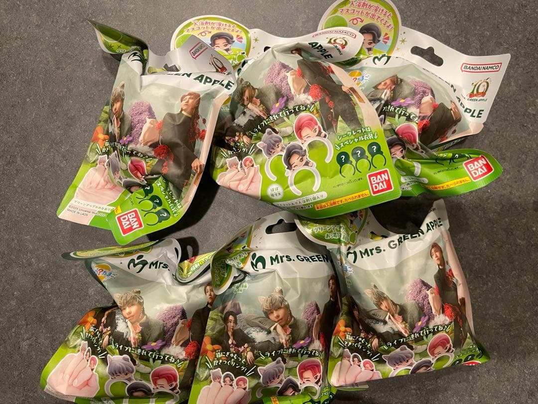 Mrs. GREEN APPLE ミセス　びっくらたまご　6個セット