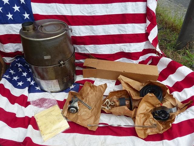 米軍放出品　未使用　H-45 テントストーブ　ヒーター　マルチフューエル 2026年最新】Yahoo!オークション -米軍放出品 テントの中古品・新品